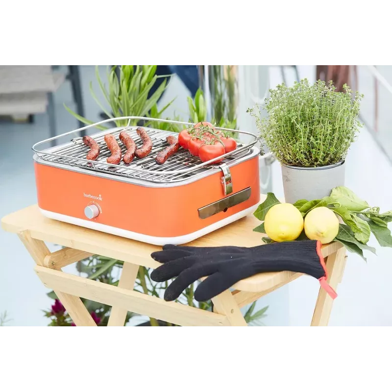 Grelhador elétrico de mesa Barbecook BC-ELE-1001 E-Carlo 2500 W vermelho