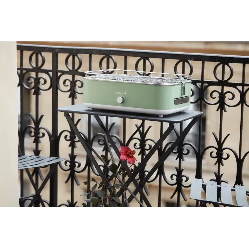 Grelhador elétrico de mesa Barbecook E-Carlo BC-ELE-1002 2500 W verde