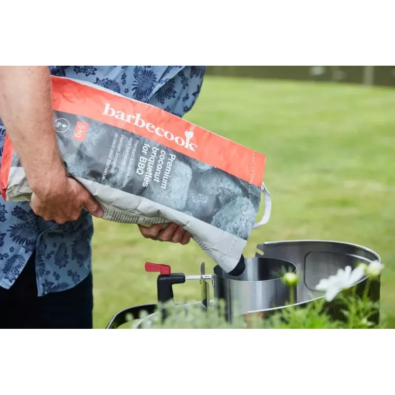 Barbecook Premium briquetes de coco, 5kg (30 unid.) - BC-ACC-7425
