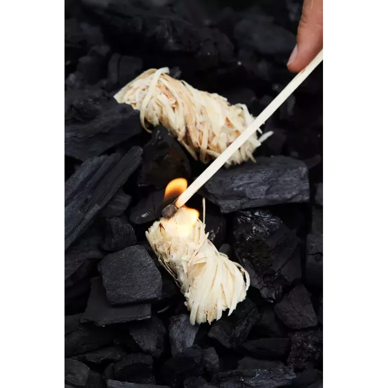 Acendedores de lã de madeira Barbecook 32 unid. FSC (pack de 12)