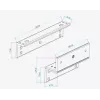 SCOT BK-1200ZL2 Cantoneira de montagem para placa de ancoragem EL-1200