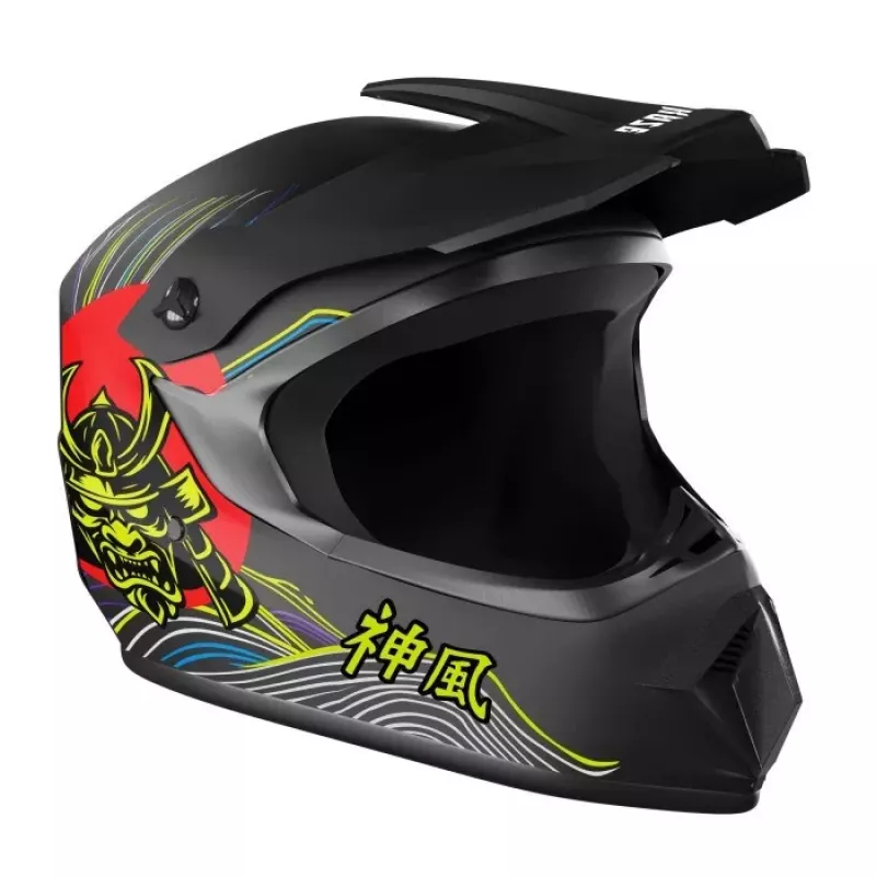Capacete integral Kamikaze Tokyo Drift AKC208 Tamanho L