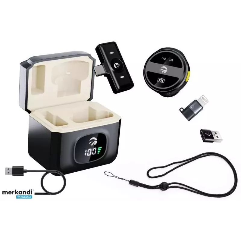 Microfone sem fios digital Hawk HW-MIC101 simples