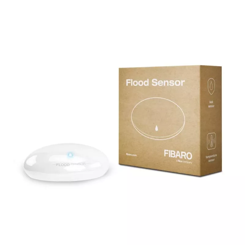 Sensor de inundação e temperatura Nice Flood-Control FGFS-101 ZW5 EU