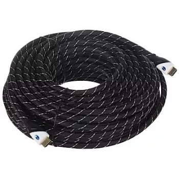 Cabo HDMI 25 m - alta velocidade com Ethernet, 4K@60Hz, 18 Gbit/s, preto