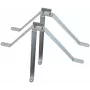 DELTA ENERGY SYSTEMS (SWITZERLAND) AG OBEJMA MUROWA OMP-50W50 abraçadeira de parede para tubo 50 mm aço galvanizado a quente prateado