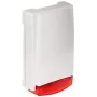 INNE MR-300R/24V sinalizador ótico-acústico exterior 24 V DC 120 dB LED vermelho caixa branca