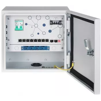 DELTA ponto de distribuição de câmara EXPERT-POE/OTD-8G2GSFP 8 PoE + 2 SFP