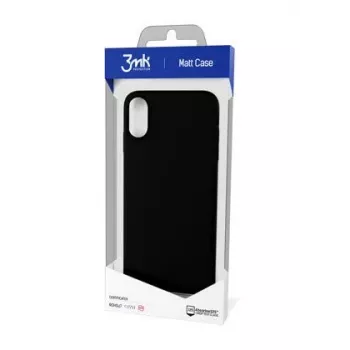 Capa fosca 3MK para Samsung Galaxy A22 4G preta