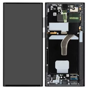 Samsung Galaxy S22 Ultra 5G conjunto de ecrã tátil LCD - preto