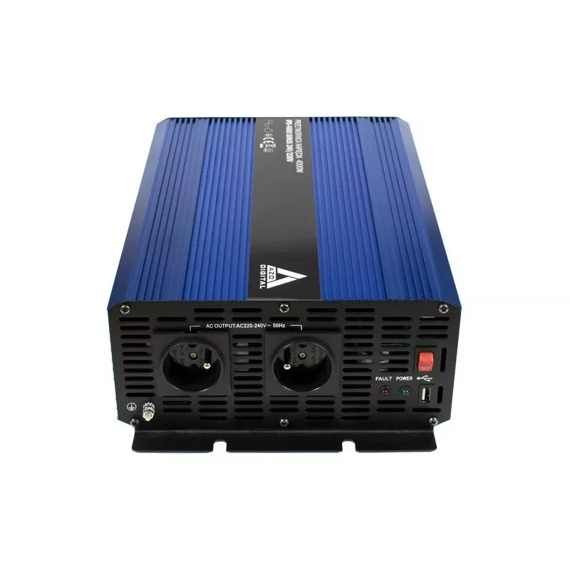 AZO Digital Conversor 24 VDC / 230 VAC SINUS IPS-4000S 4000W inversor de onda sinusoidal pura