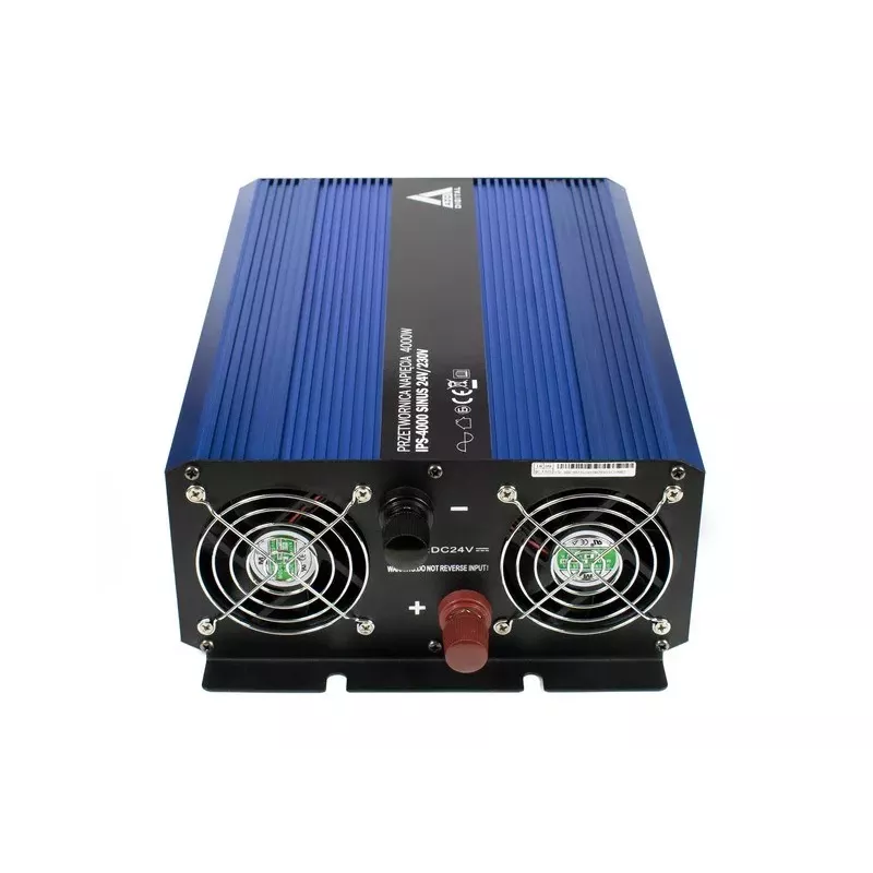AZO Digital Conversor 24 VDC / 230 VAC SINUS IPS-4000S 4000W inversor de onda sinusoidal pura