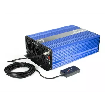 AZO Digital Conversor 24 VDC / 230 VAC SINUS IPS-3000S 3000W inversor de onda sinusoidal pura