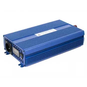 AZO Digital Conversor de tensão de onda sinusoidal pura 24 VDC / 230 VAC ECO MODE SINUS IPS-2000S PRO 2000W