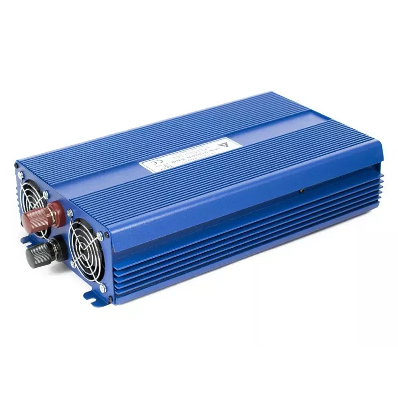AZO Digital Conversor de tensão de onda sinusoidal pura 24 VDC / 230 VAC ECO MODE SINUS IPS-2000S PRO 2000W