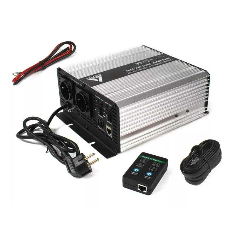 AZO Digital UPS-1200SR UPS line-interactive 12V 1200VA/600W onda sinusoidal pura 12V/230V