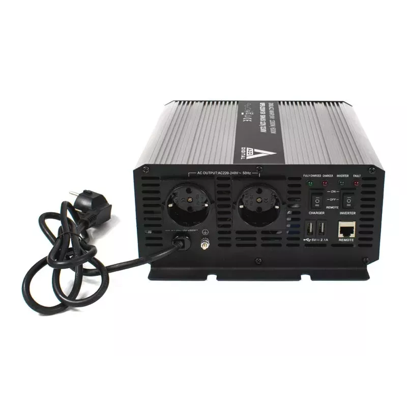 AZO Digital UPS-1200SR UPS line-interactive 12V 1200VA/600W onda sinusoidal pura 12V/230V