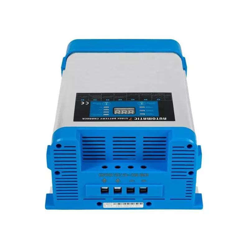 AZO Digital Carregador de bateria 12V AC BC-40 PRO 40A (230V/12V) Carregador LCD 7 fases