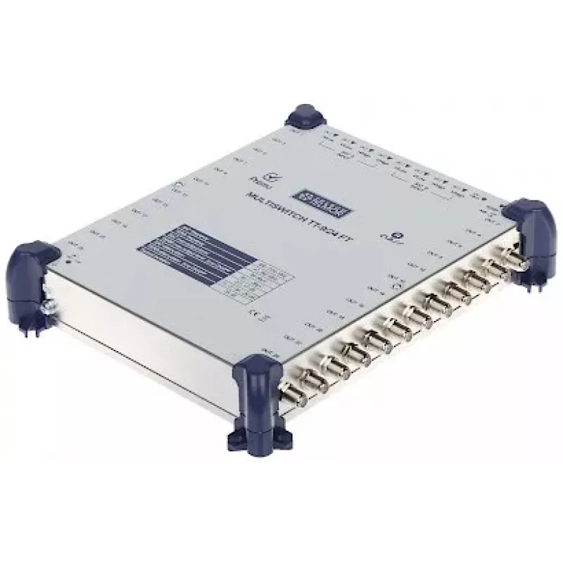 TELMOR TT-9/24-FT-PREMU Multiswitch 9 entradas / 24 saídas PREMU