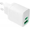Green Cell PowerSource Duo30 30W USB-C & USB-A Carregador branco