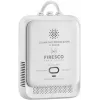 FIRESCO Sensor de gás propano JY-ZL2010 - detetor de GPL/butano com alarme sonoro e luminoso, montagem na parede, CE/RoHS