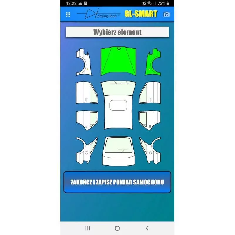 Medidor de Espessura de Pintura PRODIG-TECH GL-SMART-8