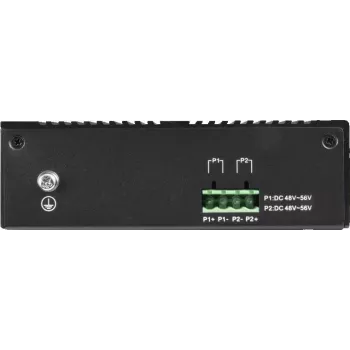 BCS BCS-B-ISP04G-2SFP Switch Ethernet Industrial Não Gerido, 4 Portas Gigabit RJ45 + 2 SFP, Calha DIN, IP40