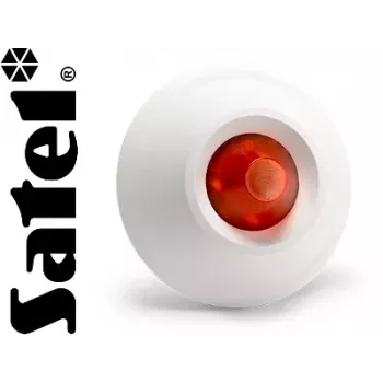 SATEL SOW-300 R Sirene interior ótica, LED vermelho, branco