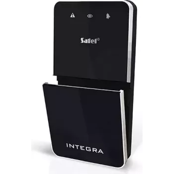 SATEL INT-SF-B Teclado LCD escuro com leitor de proximidade para centrais INTEGRA/VERSA