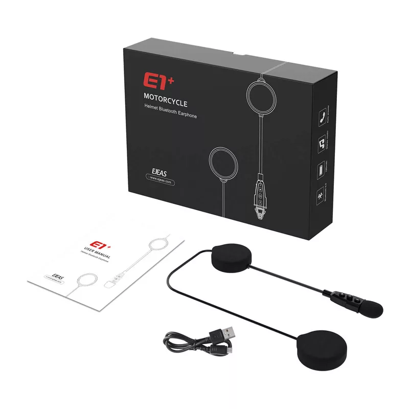 EJEAS E1+ auricular Bluetooth para capacetes
