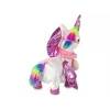 LEAN TOYS mascote cavalo unicórnio interativo branco rosa asas