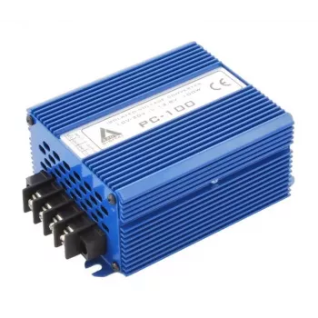 AZO Digital Conversor de tensão 10-30 VDC / 13,8 VDC PC-100-12V 100W, isolamento galvânico, IP21