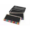 Conjunto de lápis de cera premium LEAN 120 unid. vários tons lista de cores