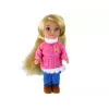 LEAN TOYS boneca infantil Anlily patins desporto de inverno