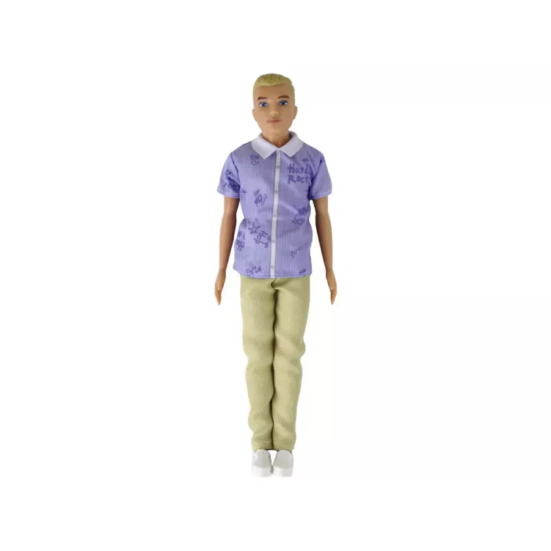 LEAN TOYS boneca infantil rapaz Paulo camisa cabelo loiro