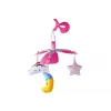 LEAN TOYS móbil de berço Sky clip rosa