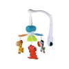 LEAN TOYS móbil de berço com som, azul
