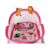 LEAN TOYS balancé de berço multifunções 2em1 base infantil sons vibrações rosa