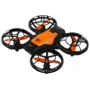 LEAN TOYS Drone com controlo remoto e luzes laranja