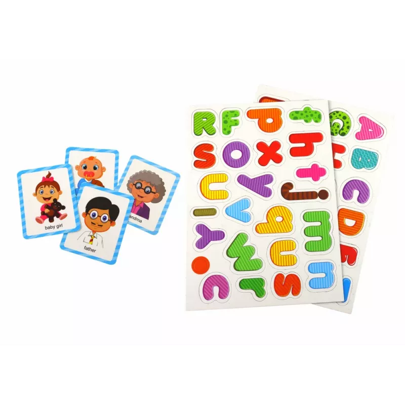 LEAN TOYS Conjunto de puzzle magnético educativo com quadro multifunções, 100-120 peças, motivo animal, quadro branco e quadro de ardósia de dupla face, caixa de armazenamento de madeira, a partir dos 3 anos