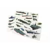 LEAN TOYS Conjunto de puzzle magnético educativo - motivo navio militar, 30 peças, madeira, a partir dos 3 anos