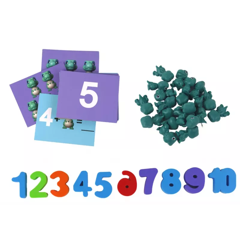LEAN TOYS Brinquedo educativo balança dinossauro operações matemáticas