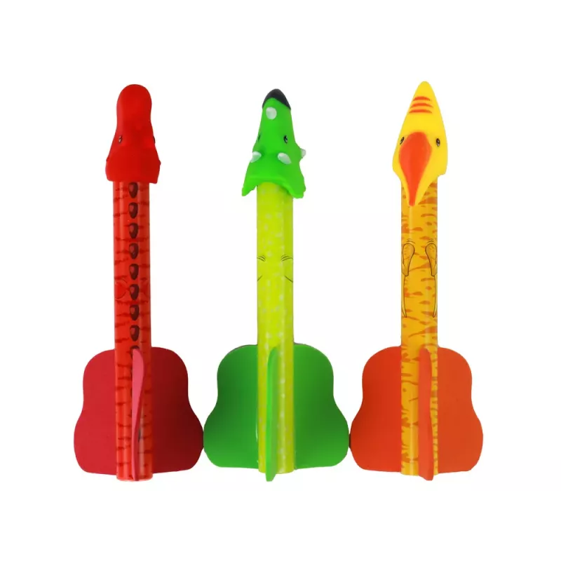 LEAN TOYS Jogo lançador vulcão foguetão dinossauros em casa e no quintal