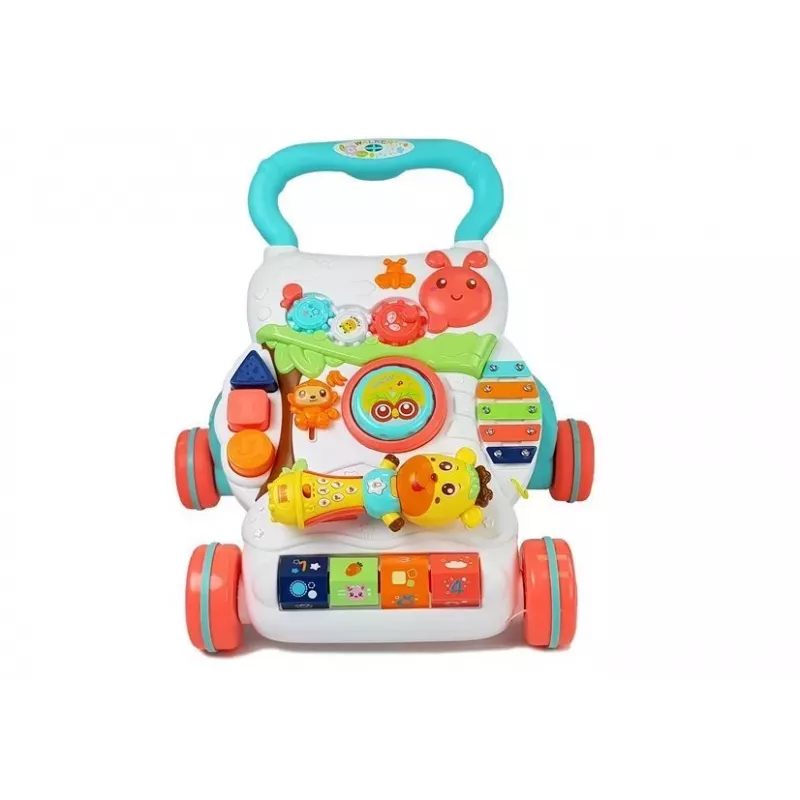 LEAN TOYS Andador para bebés com microfone interativo