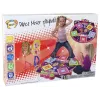 LEAN TOYS Tapete de dança infantil, a pilhas, luzes e sons para dançar, 91 cm x 93 cm