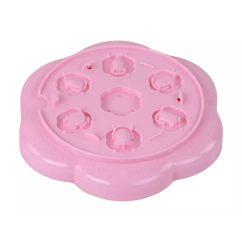 LEAN TOYS Conjunto de unhas rosa pontas de unhas autocolantes diamantes