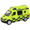 LEAN TOYS Ambulância amarela telecomandada com luzes