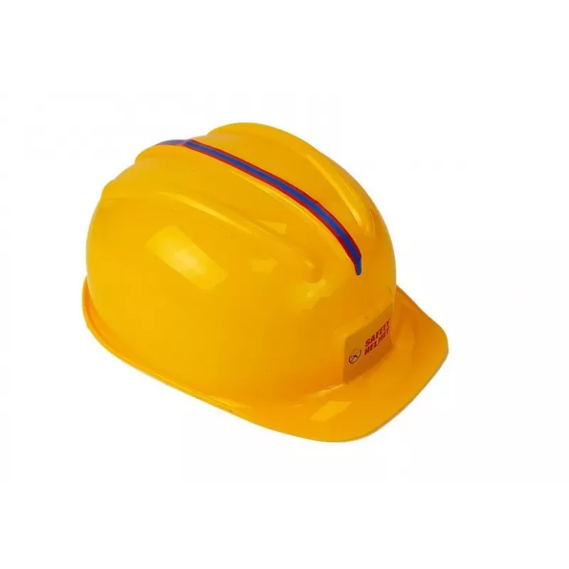 LEAN TOYS Conjunto de ferramentas com berbequim a bateria, martelo e capacete, conjunto de construção de role-play de 25 peças