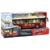 LEAN TOYS Autocarro a pilhas com luz e som - Red City 1:16