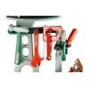 LEAN TOYS Conjunto de brincar Bancada de trabalho para crianças com ferramentas e torno